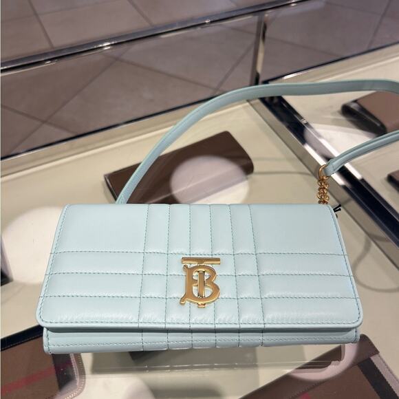 Burberry Lola lamb skin crossbody bag new with tag - Picture 2 of 5